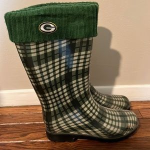 Greenbay Packer rain boots